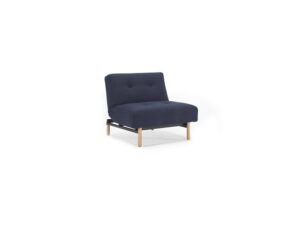 OUTLET | Ample stoel in 528 MD Blue | SHOWMODEL