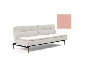 OUTLET | Dublexo m/a zitbank | slaapbank in 570 Vivus Dusty Coral | NIEUW