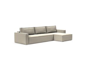 OUTLET | Newilla Lounger zitbank | slaapbank in 539 Bouclé Beige | NIEUW