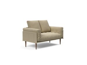 OUTLET | Rollo zitbank | slaapbank in 571 Vivus Dusty Sand | SHOWMODEL