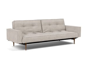 Splitback Styletto met armleuningen zitbank | slaapbank